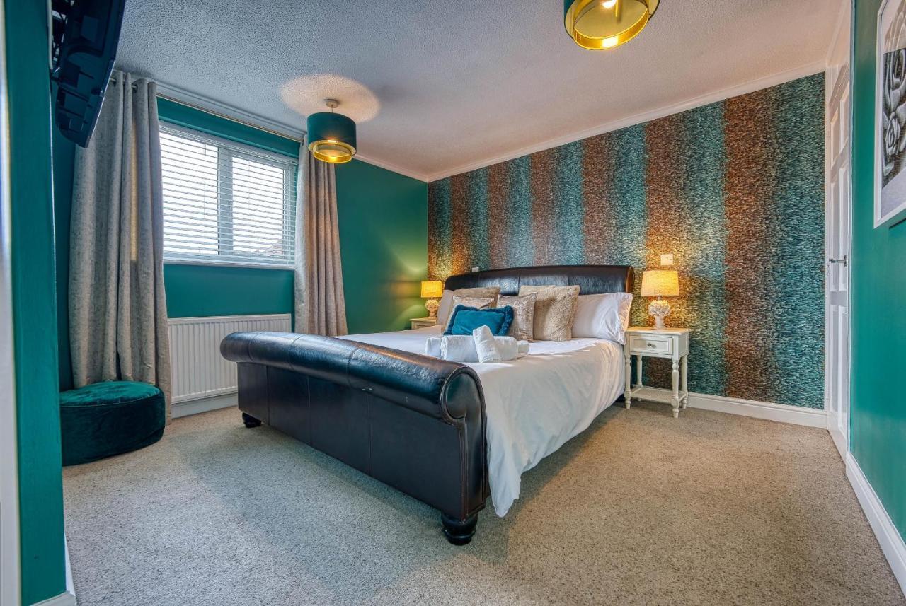 Capri 13 Sa - Contemporary 2 Bedroom House In Loughborough With Free Parking, Close To Loughborough University & M1 Motorway Kültér fotó