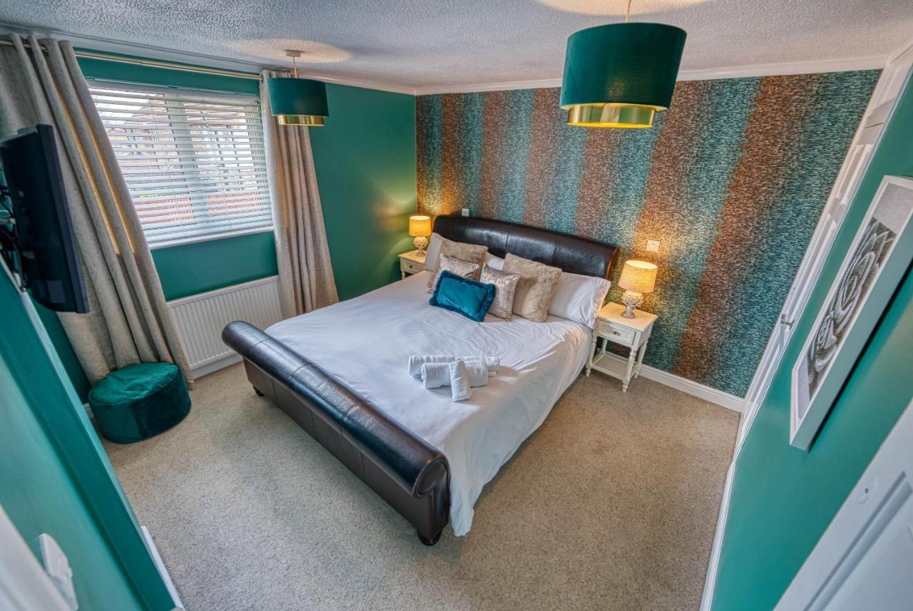 Capri 13 Sa - Contemporary 2 Bedroom House In Loughborough With Free Parking, Close To Loughborough University & M1 Motorway Kültér fotó